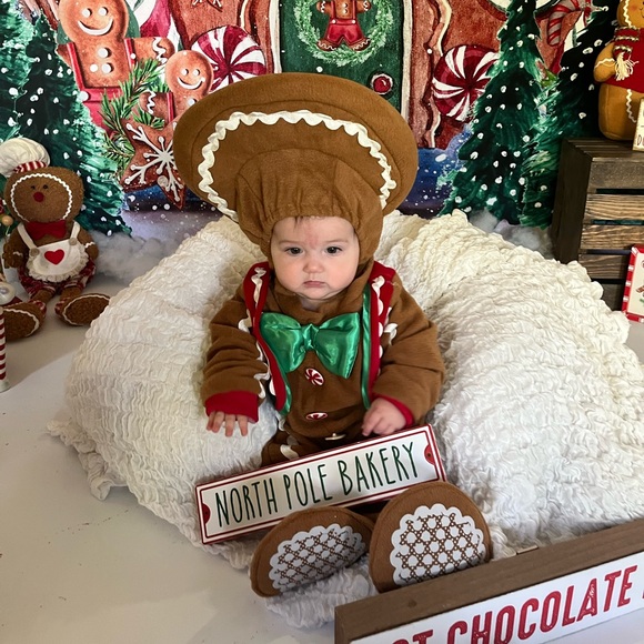 In character, sweet gingerbaby costume - Picture 4 of 6